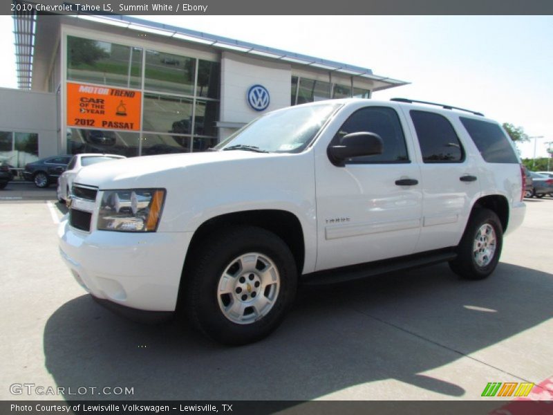 Summit White / Ebony 2010 Chevrolet Tahoe LS