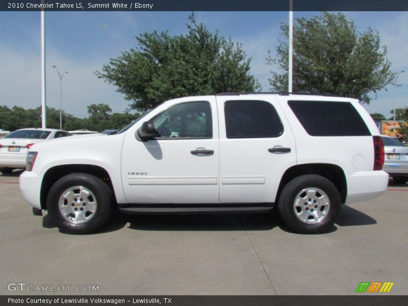 Summit White / Ebony 2010 Chevrolet Tahoe LS