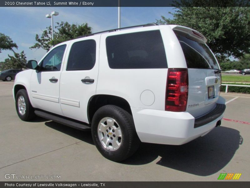 Summit White / Ebony 2010 Chevrolet Tahoe LS