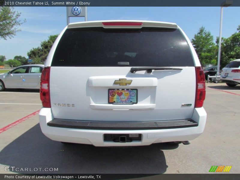 Summit White / Ebony 2010 Chevrolet Tahoe LS