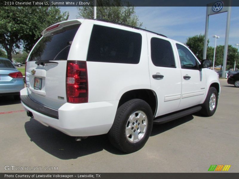 Summit White / Ebony 2010 Chevrolet Tahoe LS