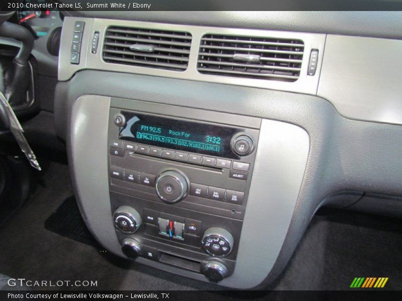 Summit White / Ebony 2010 Chevrolet Tahoe LS
