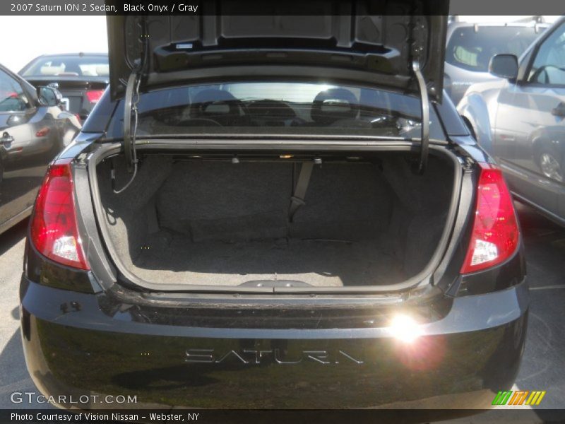 Black Onyx / Gray 2007 Saturn ION 2 Sedan