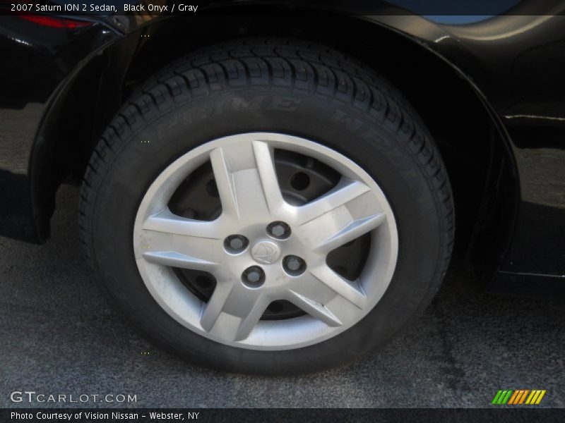 Black Onyx / Gray 2007 Saturn ION 2 Sedan