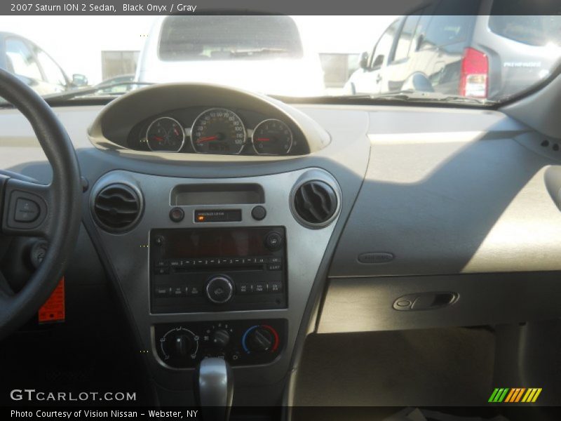 Black Onyx / Gray 2007 Saturn ION 2 Sedan