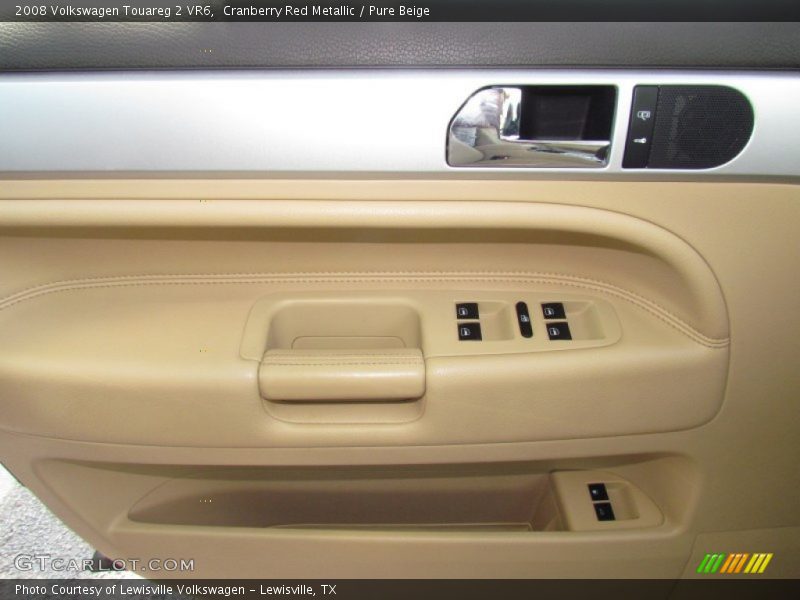 Cranberry Red Metallic / Pure Beige 2008 Volkswagen Touareg 2 VR6