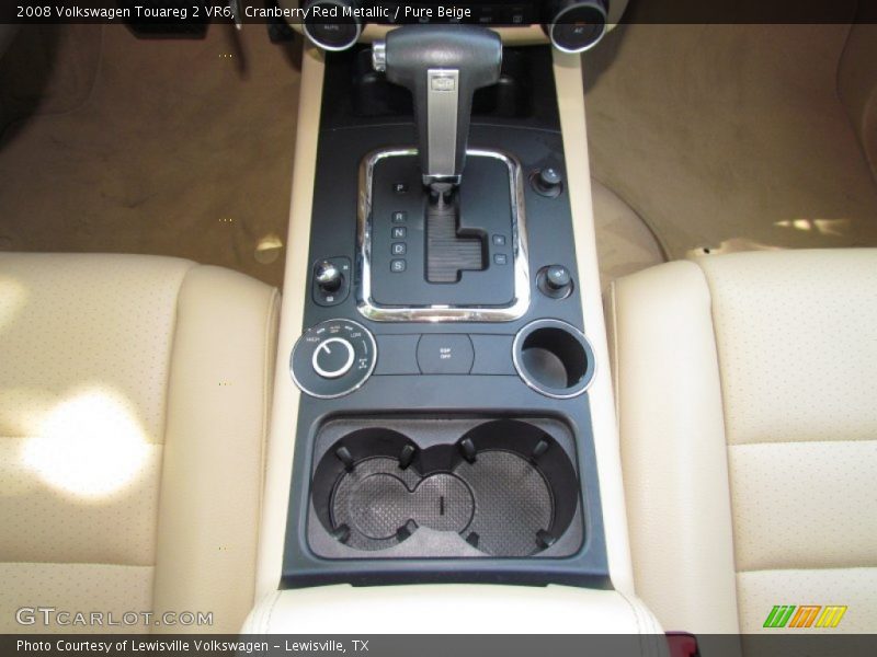 Cranberry Red Metallic / Pure Beige 2008 Volkswagen Touareg 2 VR6