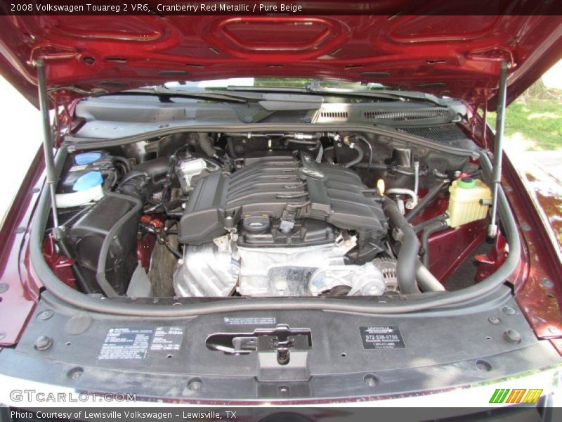 Cranberry Red Metallic / Pure Beige 2008 Volkswagen Touareg 2 VR6