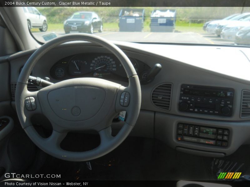 Glacier Blue Metallic / Taupe 2004 Buick Century Custom