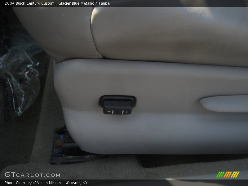 Glacier Blue Metallic / Taupe 2004 Buick Century Custom