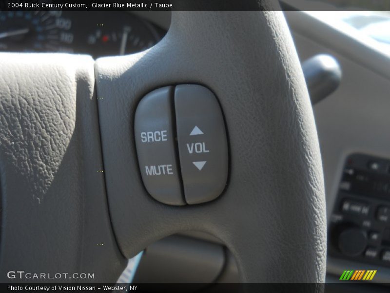 Glacier Blue Metallic / Taupe 2004 Buick Century Custom