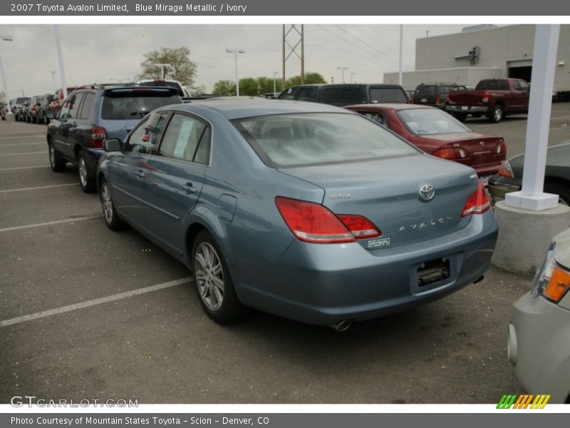 Blue Mirage Metallic / Ivory 2007 Toyota Avalon Limited