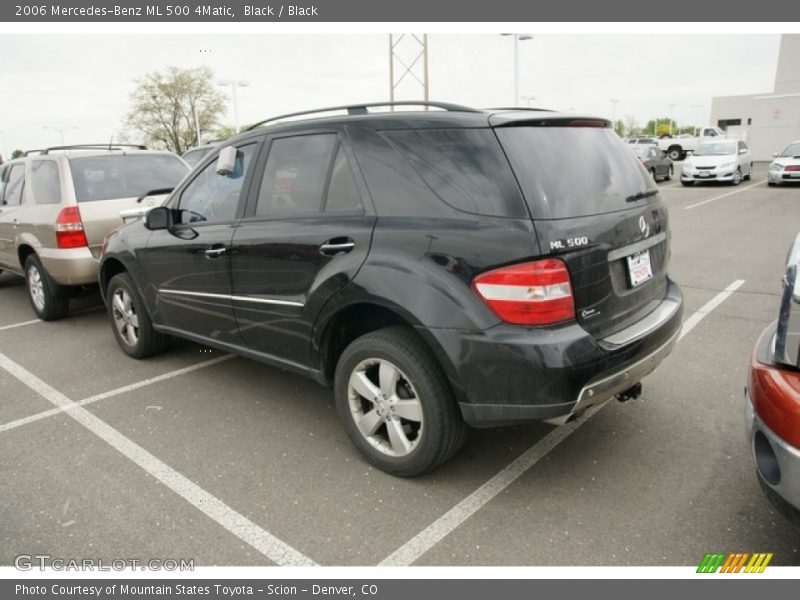 Black / Black 2006 Mercedes-Benz ML 500 4Matic