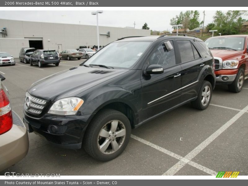 Black / Black 2006 Mercedes-Benz ML 500 4Matic