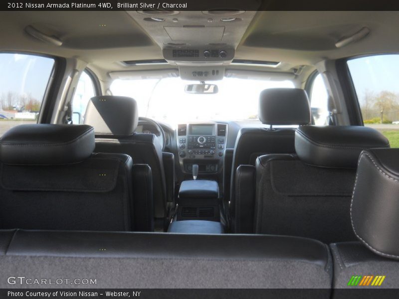 Brilliant Silver / Charcoal 2012 Nissan Armada Platinum 4WD