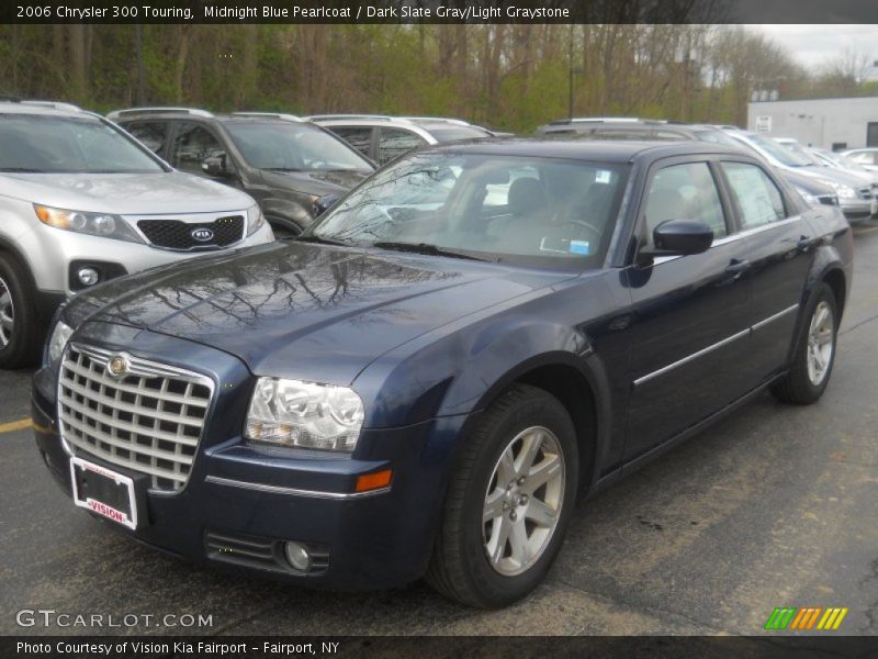 Midnight Blue Pearlcoat / Dark Slate Gray/Light Graystone 2006 Chrysler 300 Touring