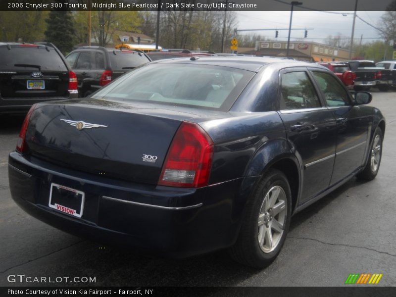 Midnight Blue Pearlcoat / Dark Slate Gray/Light Graystone 2006 Chrysler 300 Touring