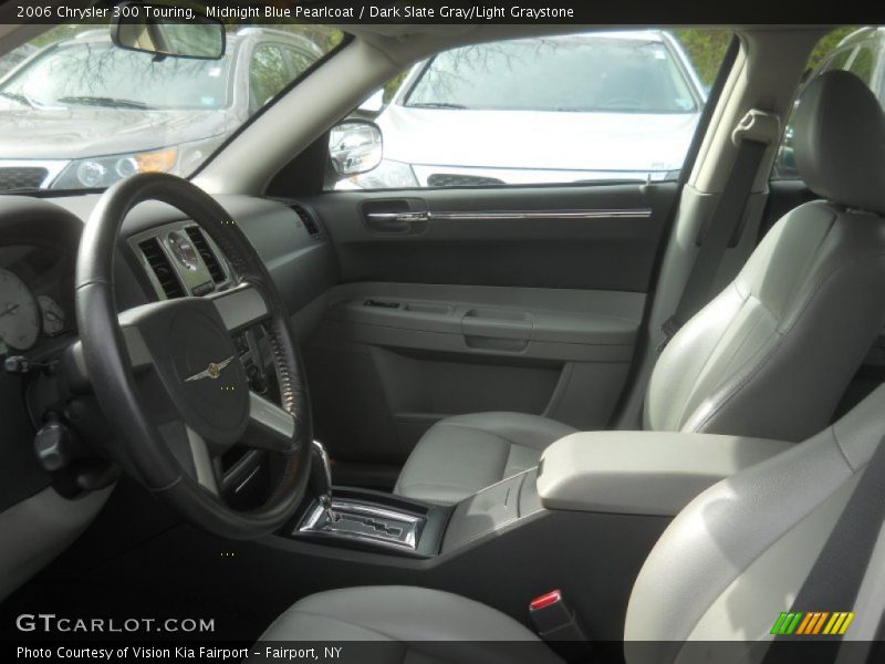 Midnight Blue Pearlcoat / Dark Slate Gray/Light Graystone 2006 Chrysler 300 Touring