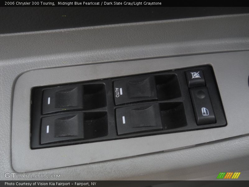 Midnight Blue Pearlcoat / Dark Slate Gray/Light Graystone 2006 Chrysler 300 Touring