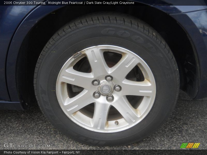Midnight Blue Pearlcoat / Dark Slate Gray/Light Graystone 2006 Chrysler 300 Touring