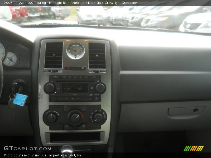 Midnight Blue Pearlcoat / Dark Slate Gray/Light Graystone 2006 Chrysler 300 Touring