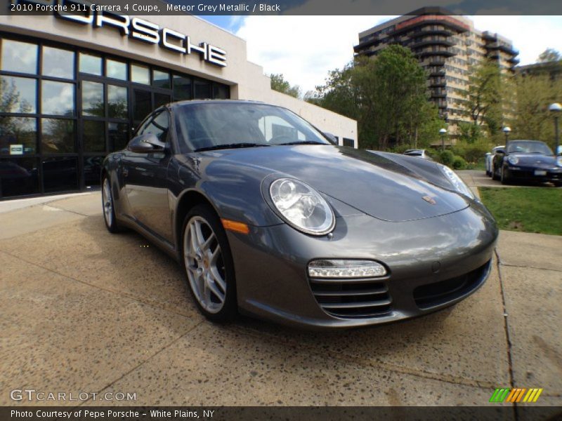 Front 3/4 View of 2010 911 Carrera 4 Coupe