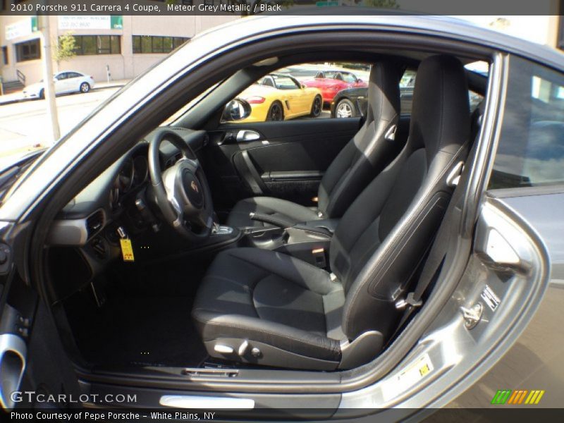  2010 911 Carrera 4 Coupe Black Interior