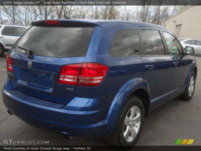 Deep Water Blue Pearl / Dark Slate Gray/Light Graystone 2009 Dodge Journey SXT
