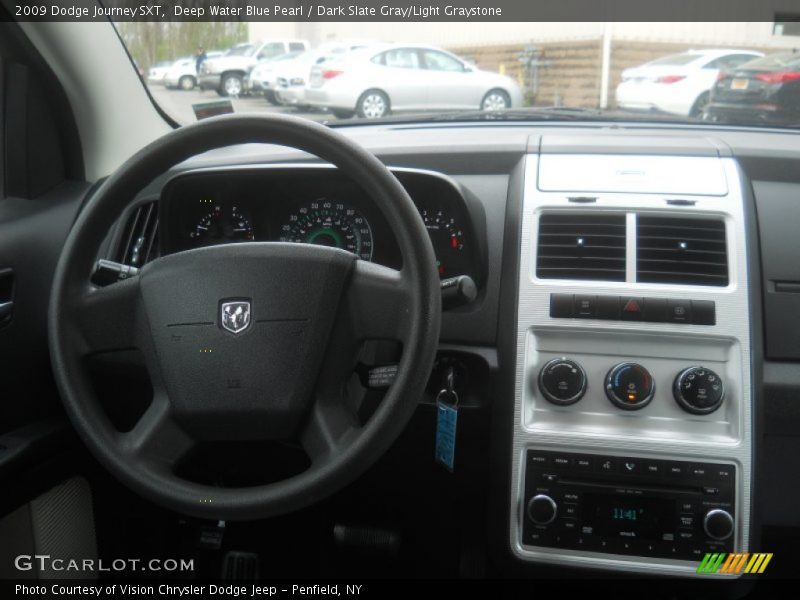 Deep Water Blue Pearl / Dark Slate Gray/Light Graystone 2009 Dodge Journey SXT