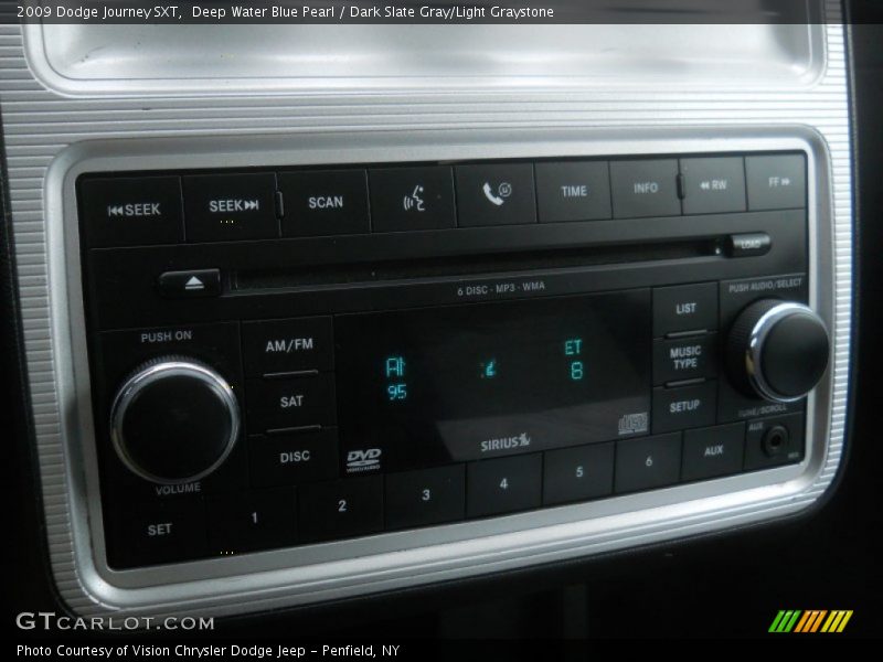 Deep Water Blue Pearl / Dark Slate Gray/Light Graystone 2009 Dodge Journey SXT