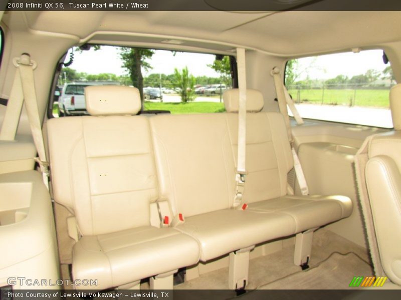 Tuscan Pearl White / Wheat 2008 Infiniti QX 56