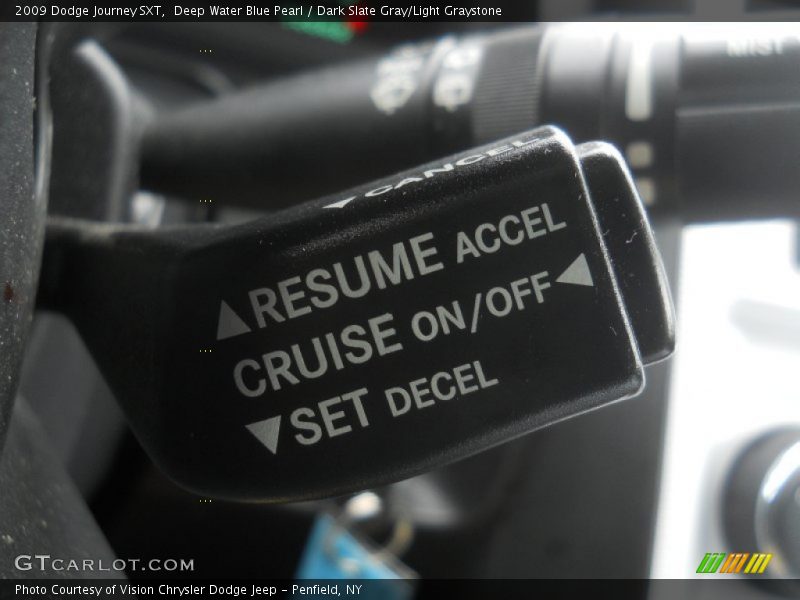 Deep Water Blue Pearl / Dark Slate Gray/Light Graystone 2009 Dodge Journey SXT