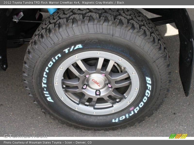 Magnetic Gray Metallic / Black 2012 Toyota Tundra TRD Rock Warrior CrewMax 4x4