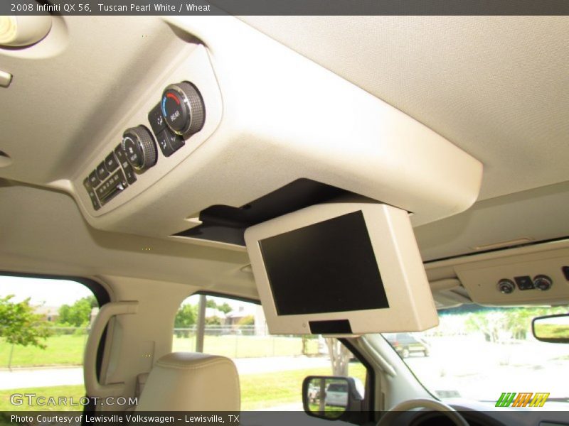 Tuscan Pearl White / Wheat 2008 Infiniti QX 56