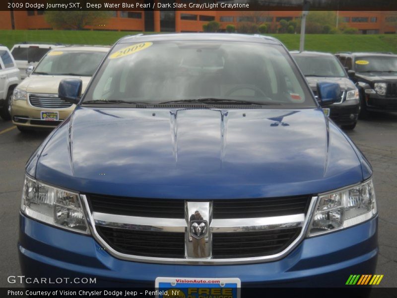 Deep Water Blue Pearl / Dark Slate Gray/Light Graystone 2009 Dodge Journey SXT