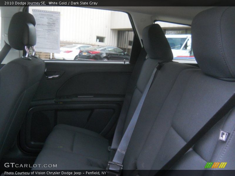 White Gold / Dark Slate Gray 2010 Dodge Journey SE