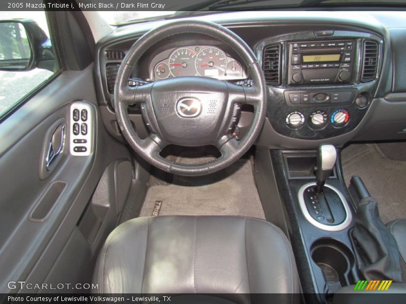 Mystic Black / Dark Flint Gray 2005 Mazda Tribute i