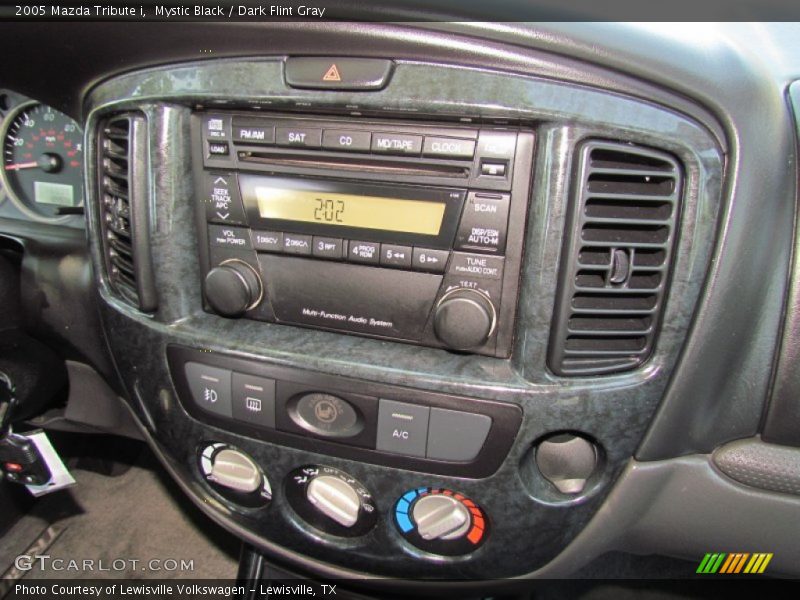 Mystic Black / Dark Flint Gray 2005 Mazda Tribute i