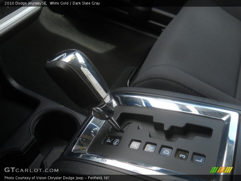 White Gold / Dark Slate Gray 2010 Dodge Journey SE