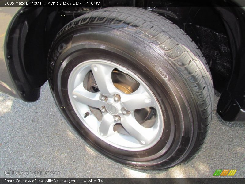 Mystic Black / Dark Flint Gray 2005 Mazda Tribute i