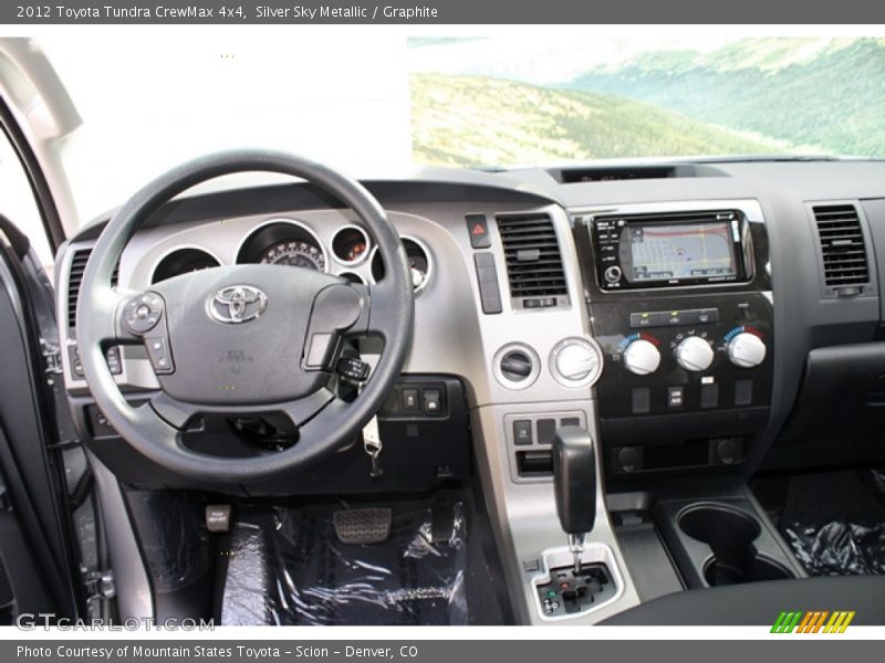 Silver Sky Metallic / Graphite 2012 Toyota Tundra CrewMax 4x4