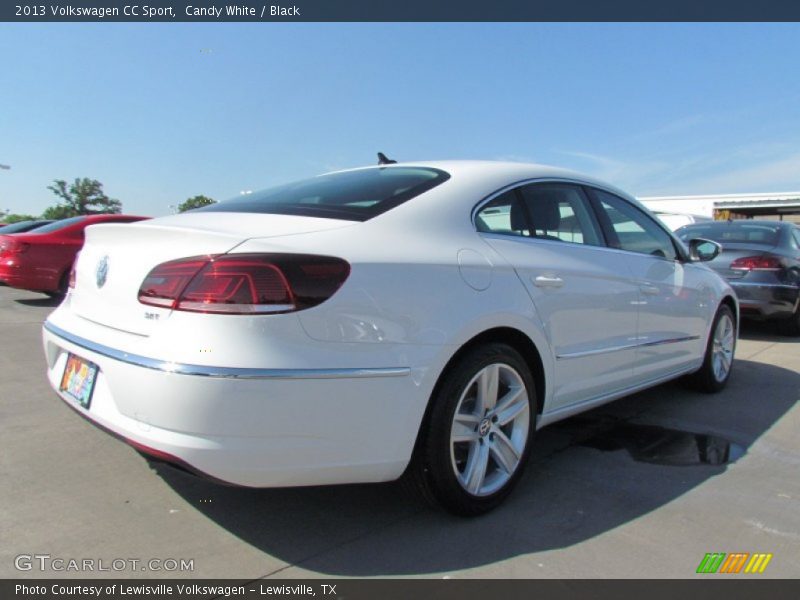 Candy White / Black 2013 Volkswagen CC Sport