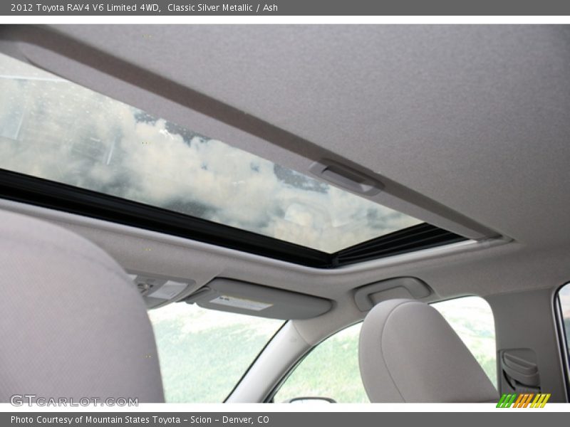 Classic Silver Metallic / Ash 2012 Toyota RAV4 V6 Limited 4WD