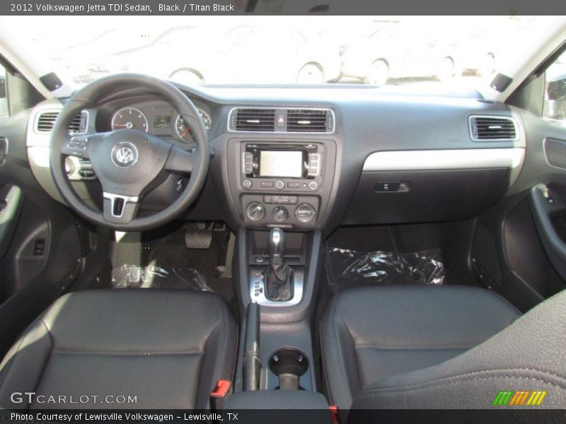 Black / Titan Black 2012 Volkswagen Jetta TDI Sedan