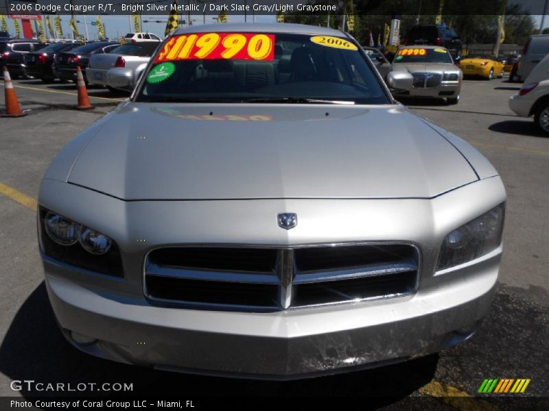 Bright Silver Metallic / Dark Slate Gray/Light Graystone 2006 Dodge Charger R/T