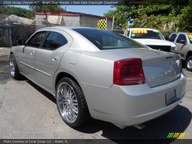 Bright Silver Metallic / Dark Slate Gray/Light Graystone 2006 Dodge Charger R/T