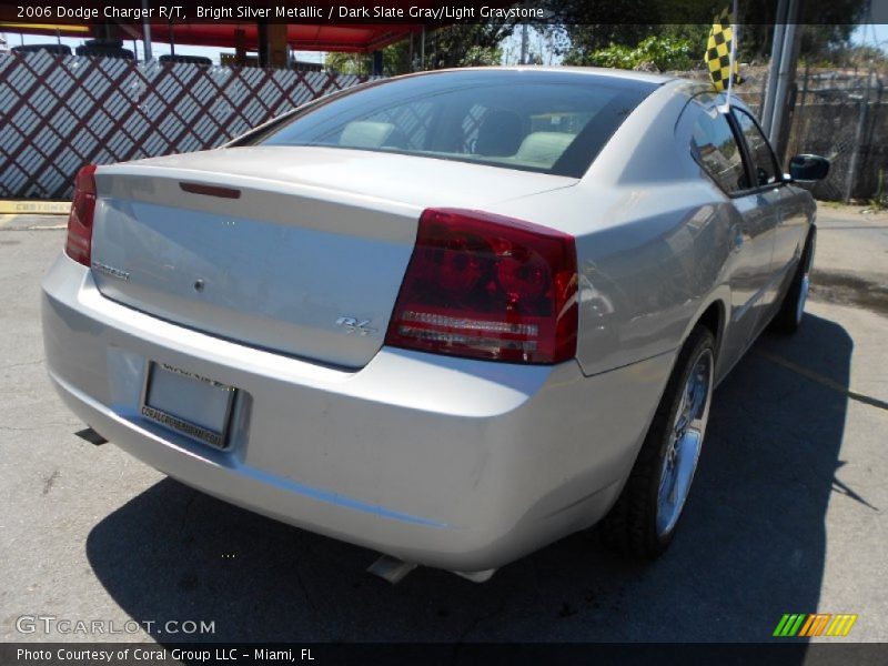 Bright Silver Metallic / Dark Slate Gray/Light Graystone 2006 Dodge Charger R/T