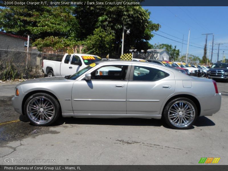 Bright Silver Metallic / Dark Slate Gray/Light Graystone 2006 Dodge Charger R/T