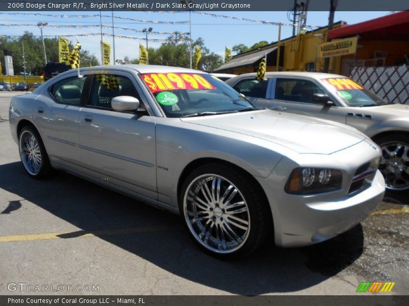 Bright Silver Metallic / Dark Slate Gray/Light Graystone 2006 Dodge Charger R/T