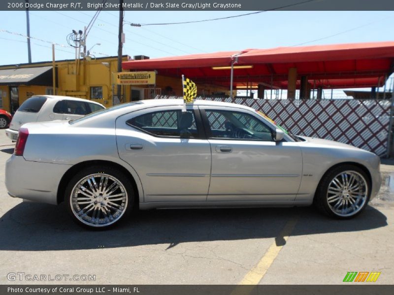 Bright Silver Metallic / Dark Slate Gray/Light Graystone 2006 Dodge Charger R/T
